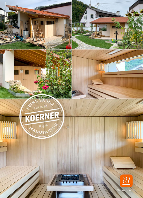 KOERNER Outdoor-Sauna im Garten, Bäratal