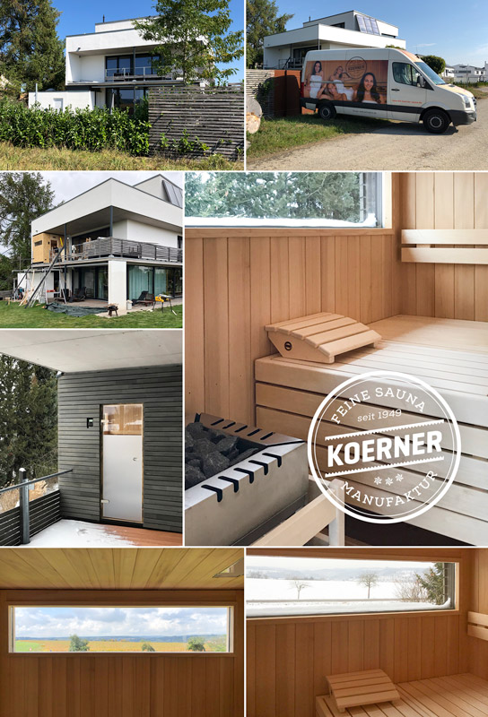 KOERNER Sauna mit OUTDOOR-Paket in Sigmaringen