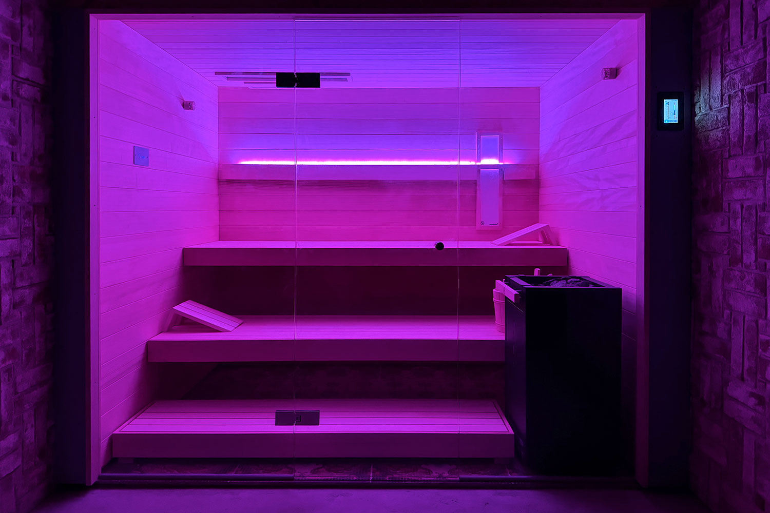 Sauna-Einbau in Vietnam