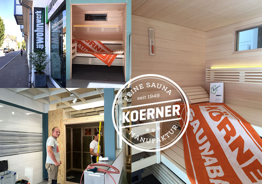 Sauna Showroom in Esslingen