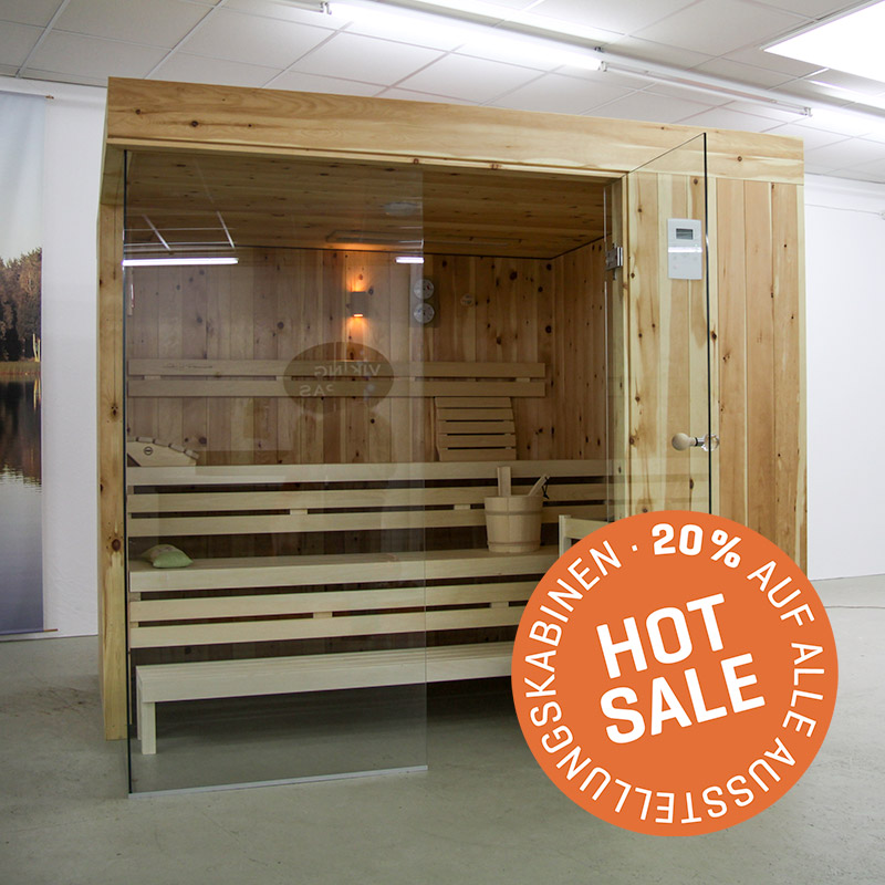 KOERNER Manufaktursauna MODUS DREIHEIZER – Sale