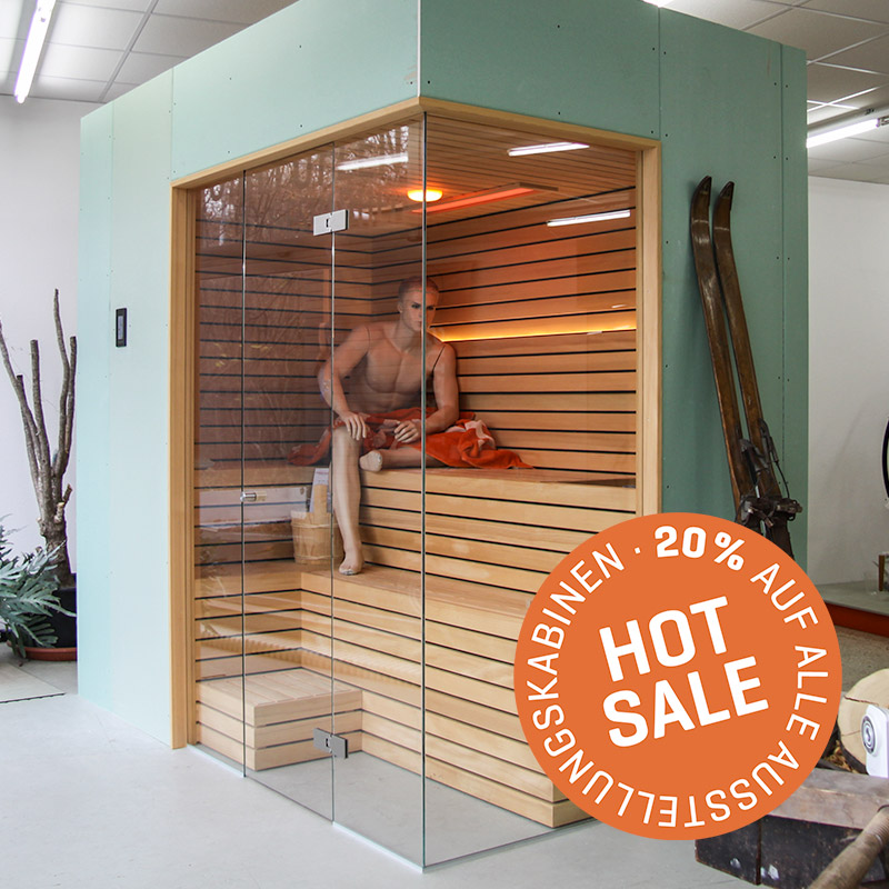 KOERNER Sauna LINEUS DREIHEIZER – Sale